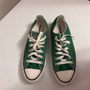Converse Classic Green Canvas Sneakers